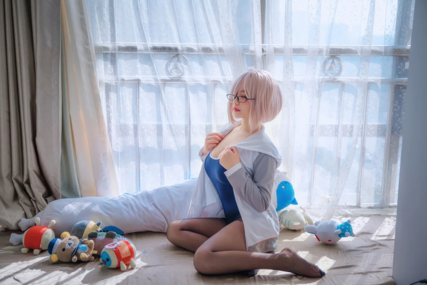 阿半今天很开心_No_040_FGO：玛修_同人体操服_20P_162MB